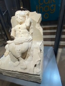 Saturn whose cult was the heir of Punic Baal Hammon