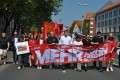 Der Demonstartionsumzug zum 1. Mai 2024